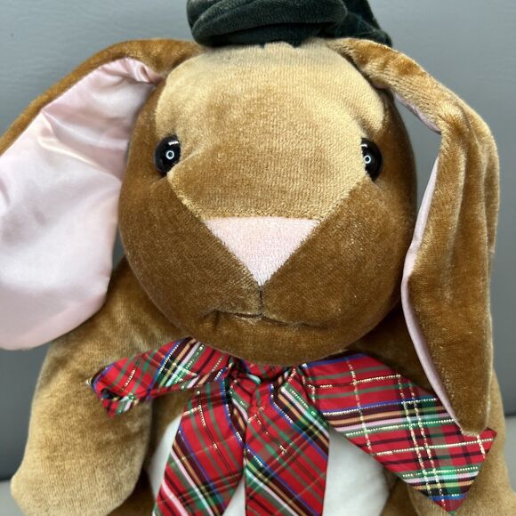 Toys R Us Rabbit Ears Velveteen Bunny Holiday Plush Commonwealth Vintage 80s - Picture 3 of 13